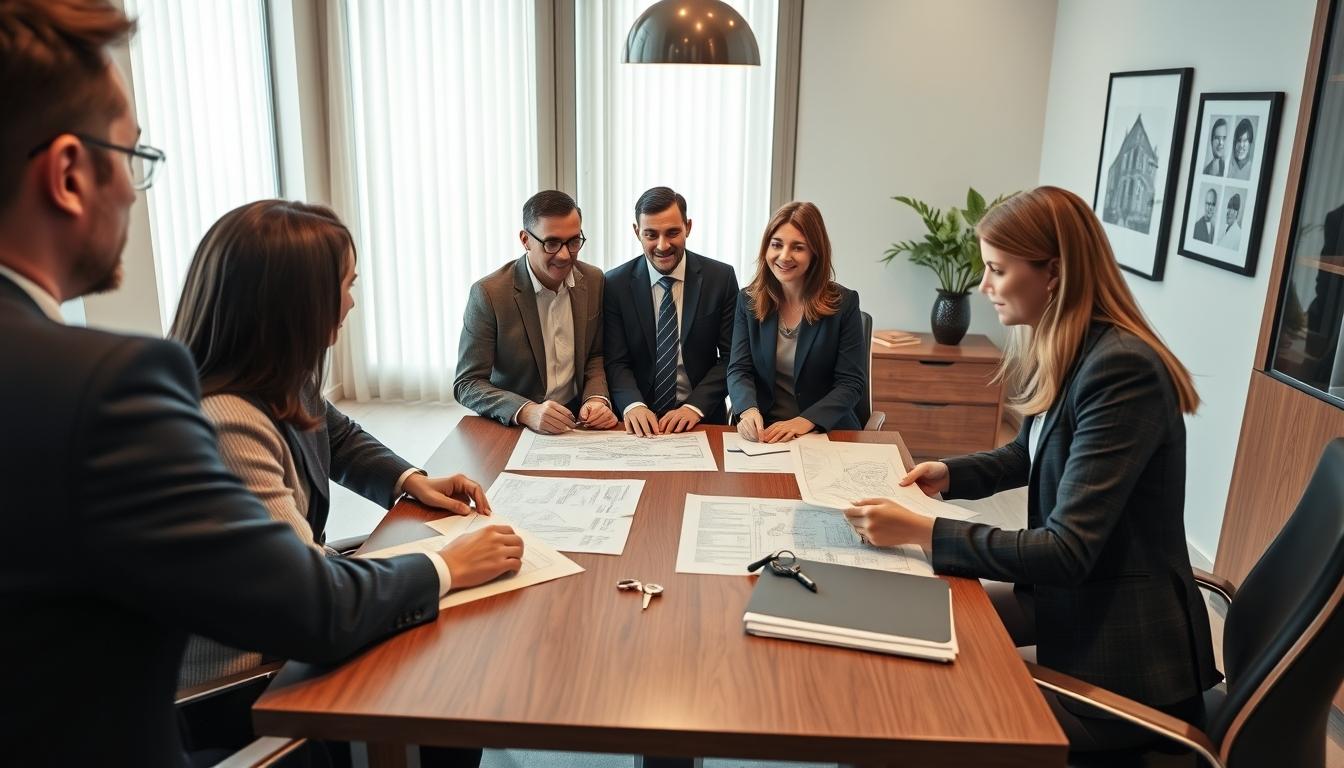 Coordination of property closing documents and timelines